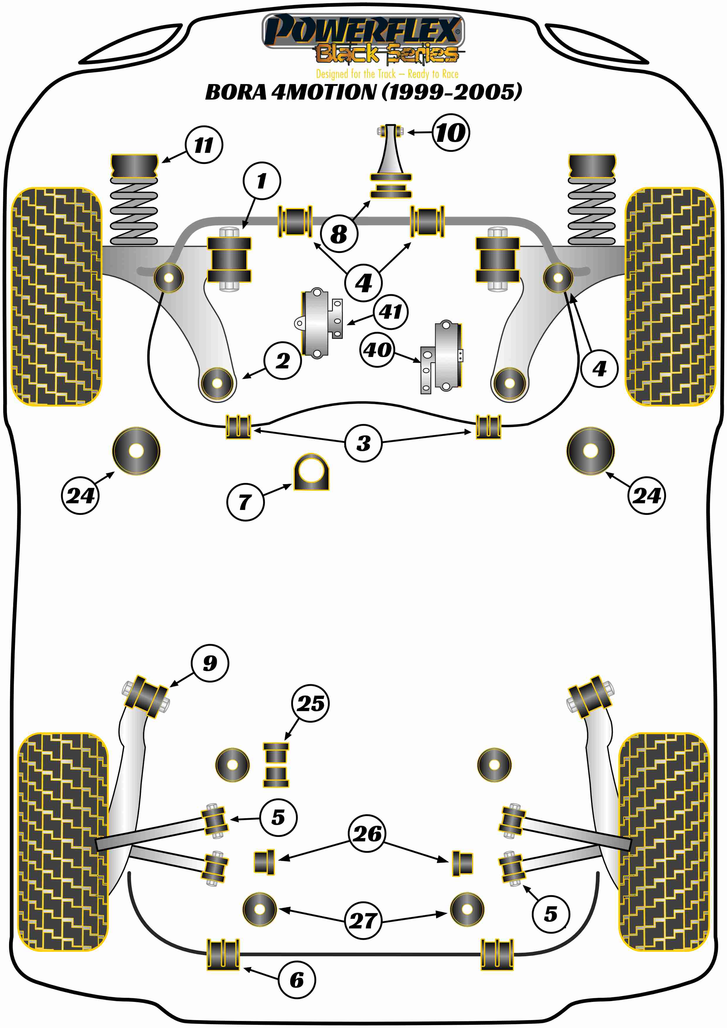 Bora 4Motion - 1J - 1999-2005