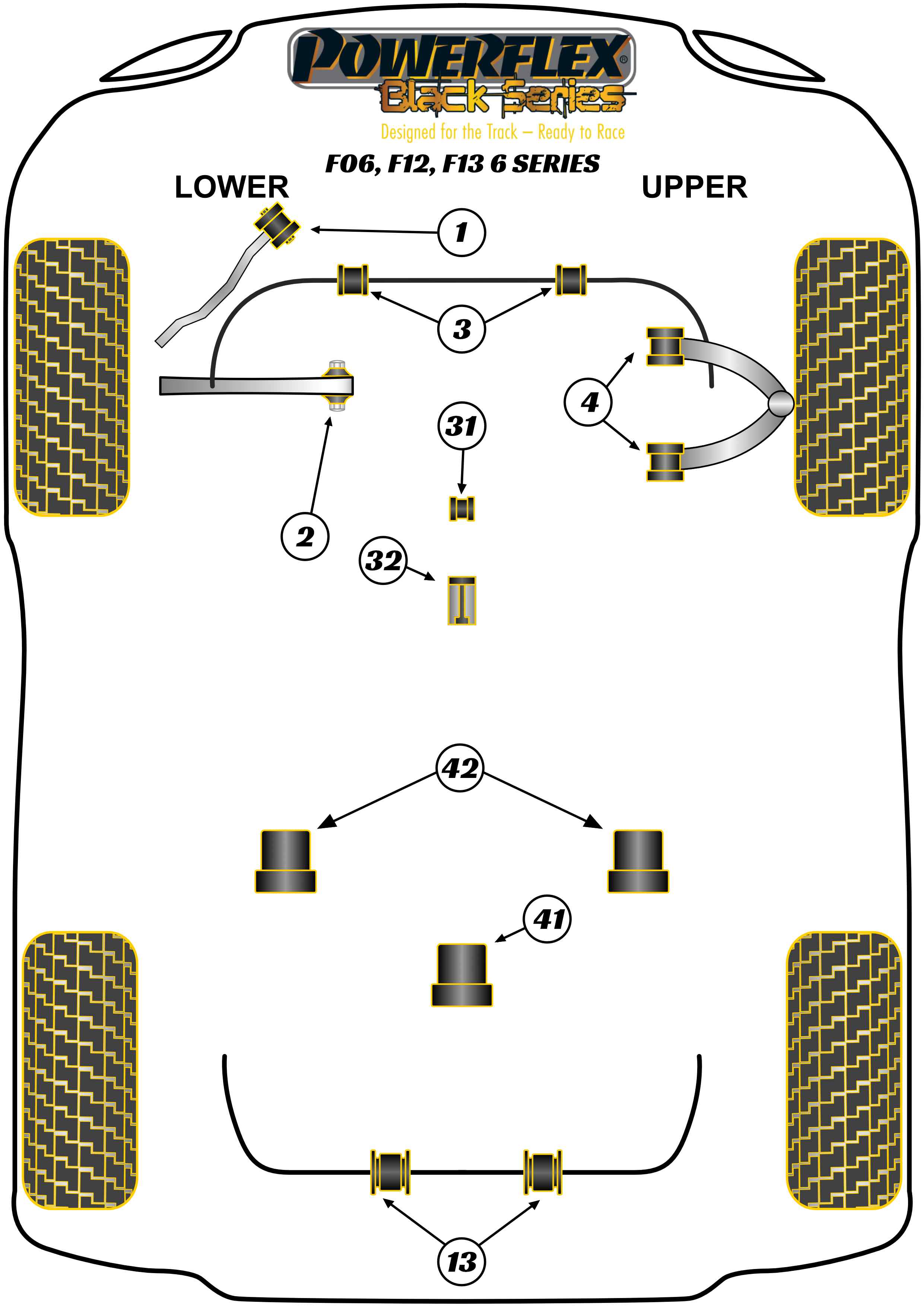 6 Series - F06, F12, F13 - RWD - 2011-2018