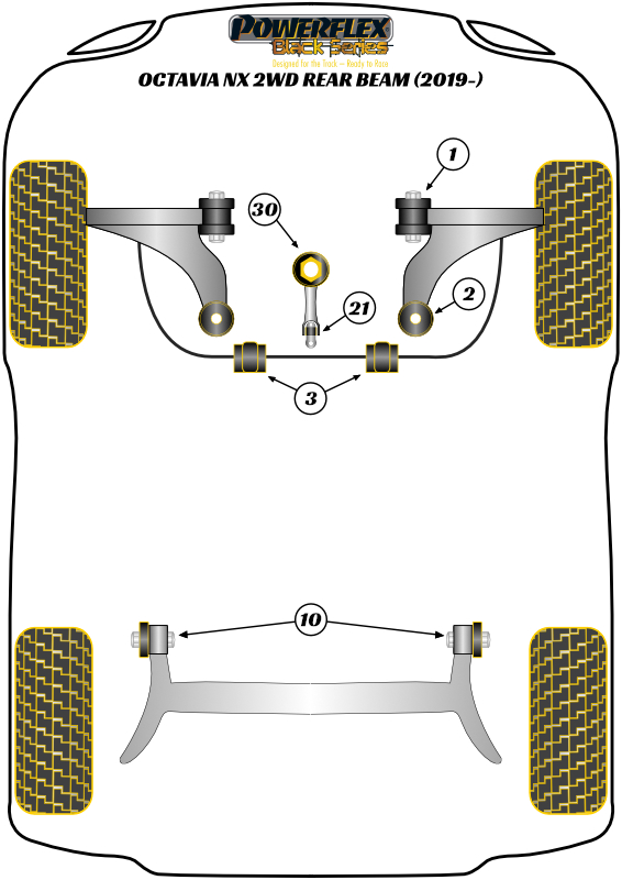 Octavia Rear Beam - NX - 2019-