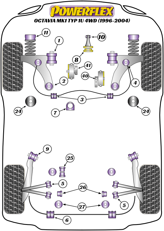 octavia mk1 exhaust system diagram