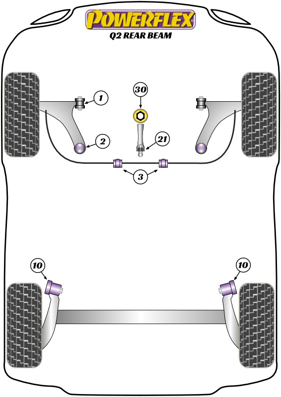 Q2 2WD Rear Beam - GA - 2017-