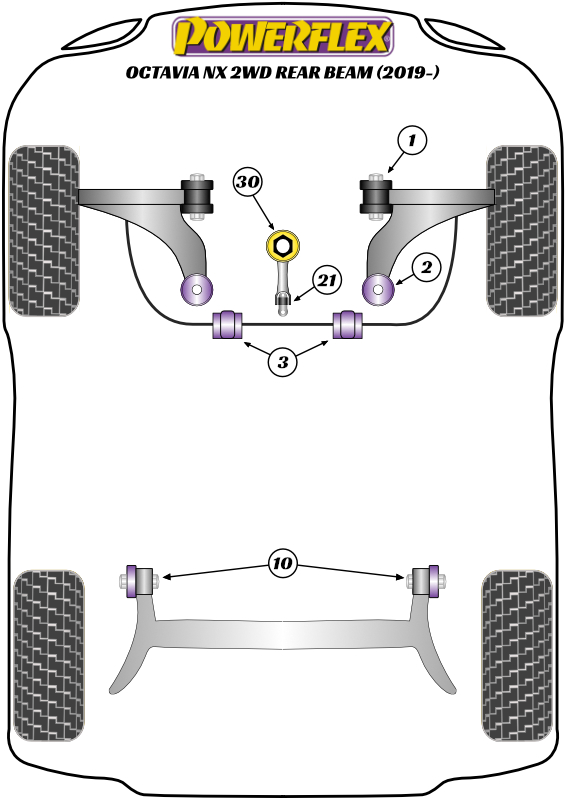 Octavia Rear Beam - NX - 2019-