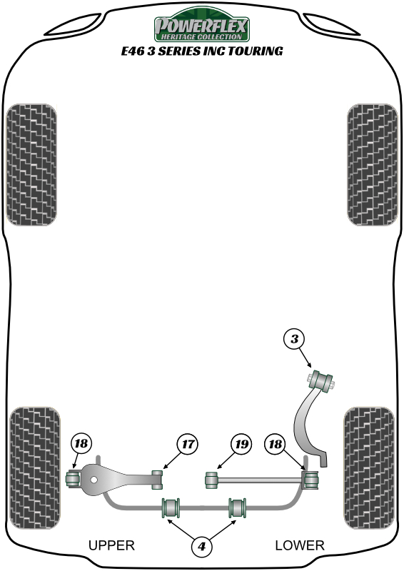 3 Series - E46 - RWD - 1999-2006